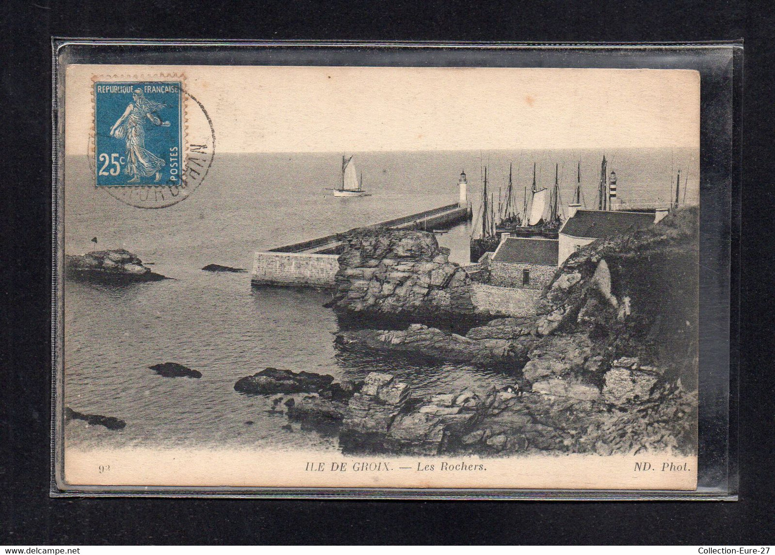 (25/04/21) 56-CPA ILE DE GROIX - LES ROCHERS - Groix