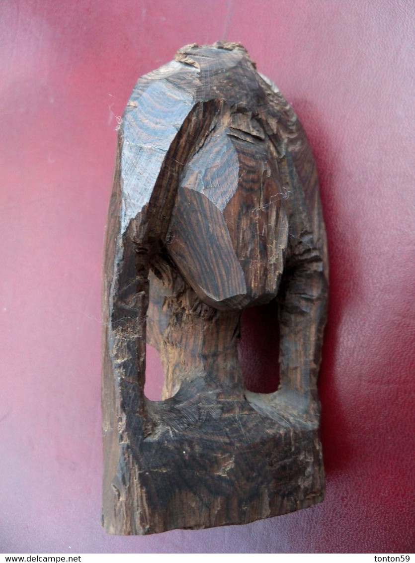 Ancienne Statuette Africaine En Bois Précieux A Identifier. - Madera