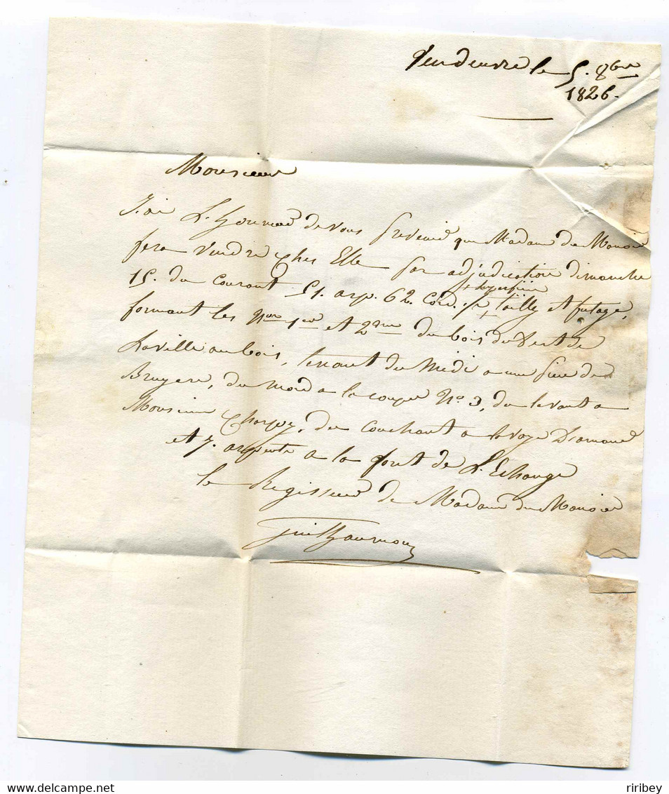 P9P  TROYES / Dept De L'Aube / 1826 - 1801-1848: Precursors XIX