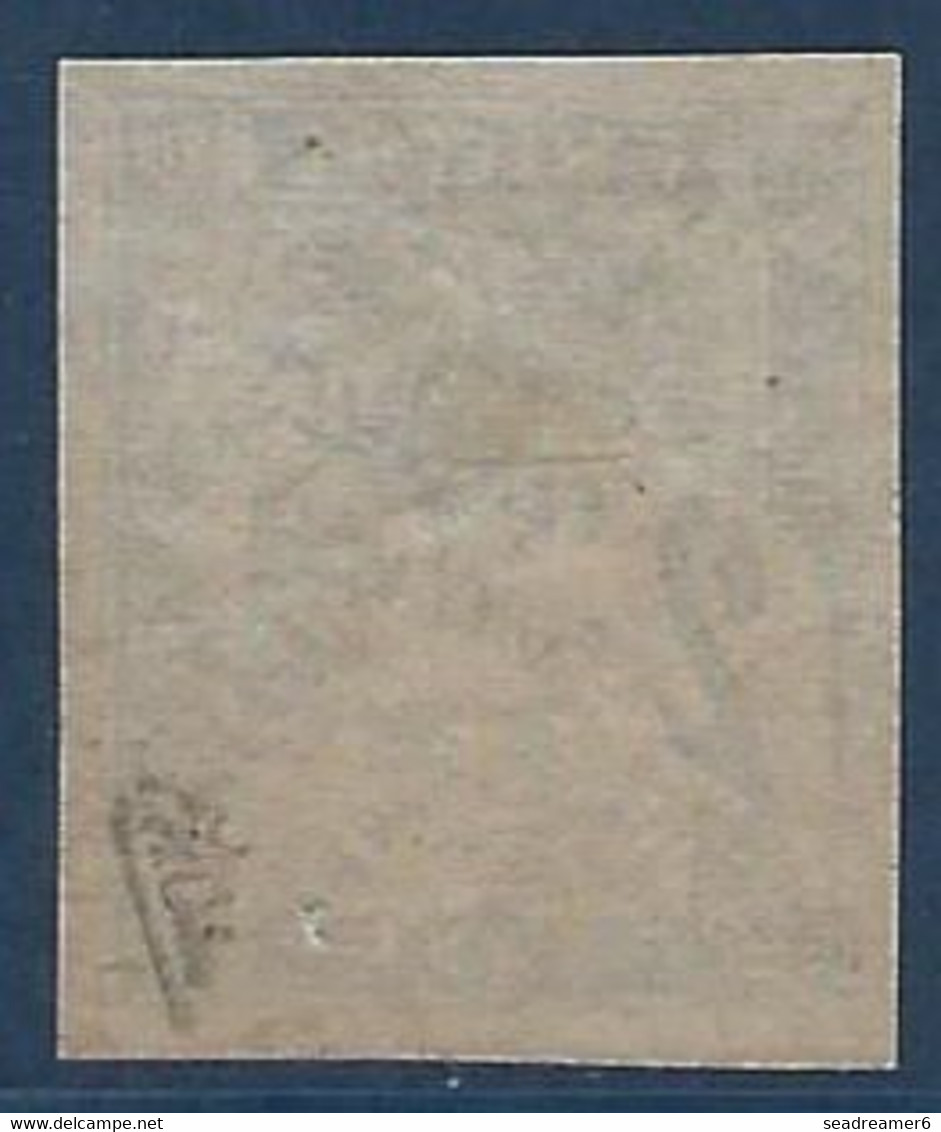 France Colonies Diego Suarez Taxe N°4a (  ) Neuf Sans Gomme Surcharge Renversée Superbe !! Signé Calves - Unused Stamps