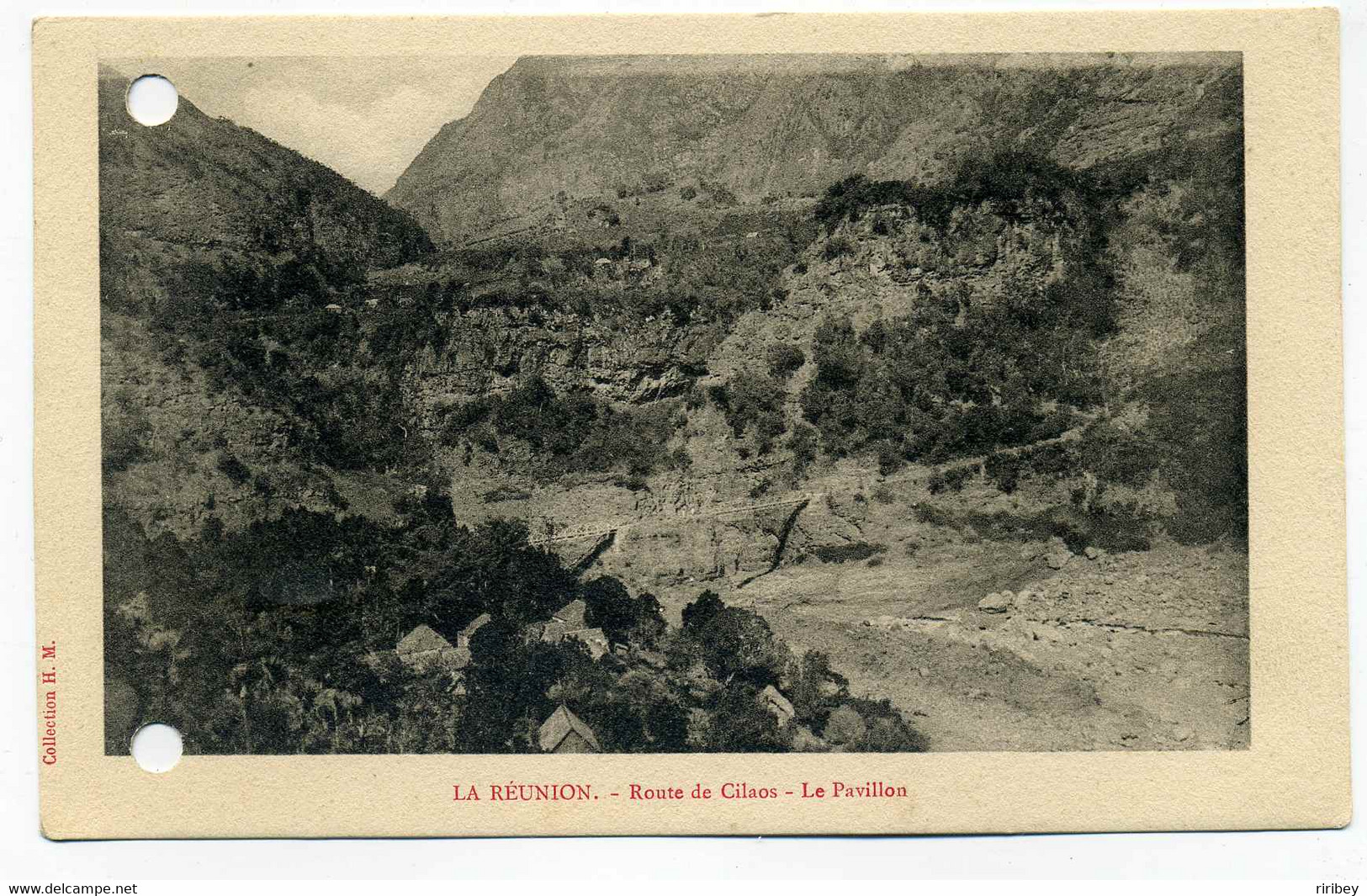 Lot  De 4 CPA LA REUNION / St BENOIT, Route De Cilaos, Piton Des Neiges, - Andere & Zonder Classificatie