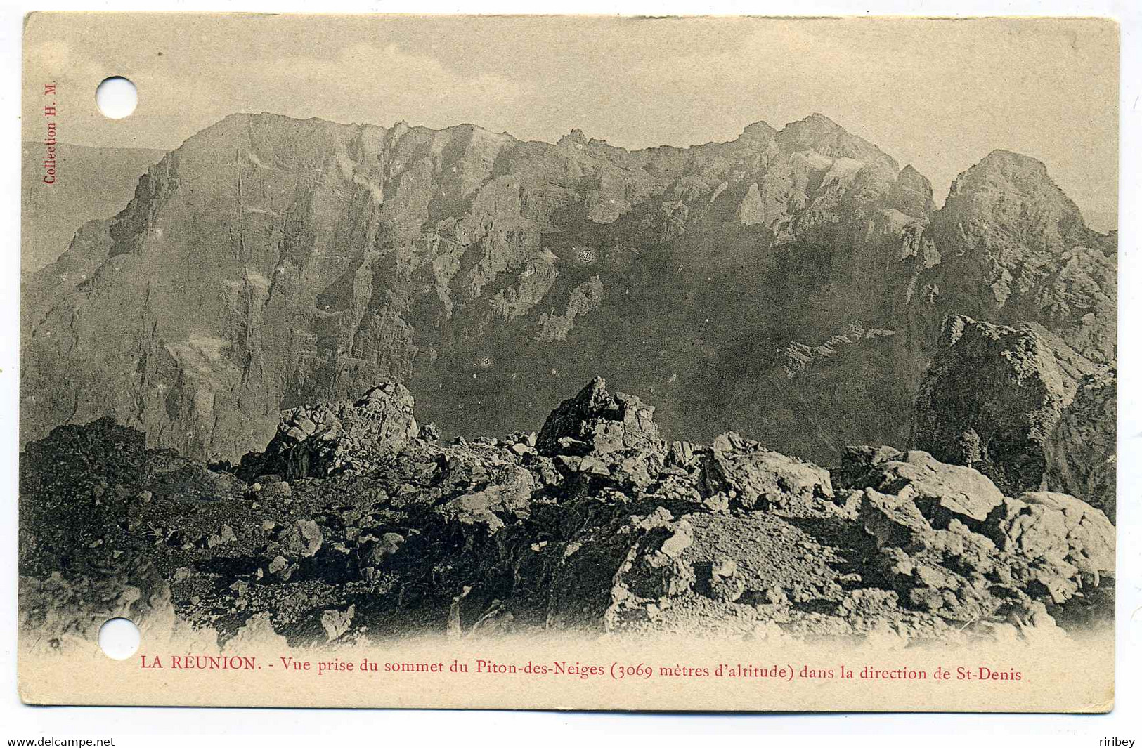 Lot  De 4 CPA LA REUNION / St BENOIT, Route De Cilaos, Piton Des Neiges, - Autres & Non Classés