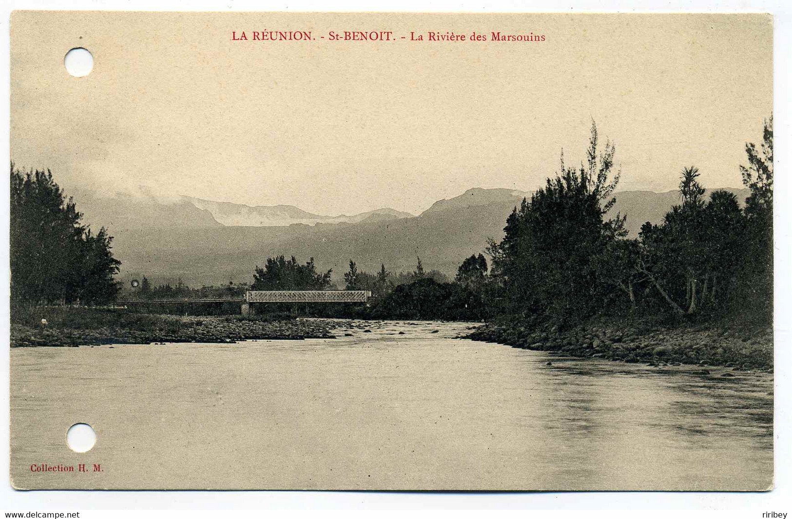 Lot  De 4 CPA LA REUNION / St BENOIT, Route De Cilaos, Piton Des Neiges, - Sonstige & Ohne Zuordnung