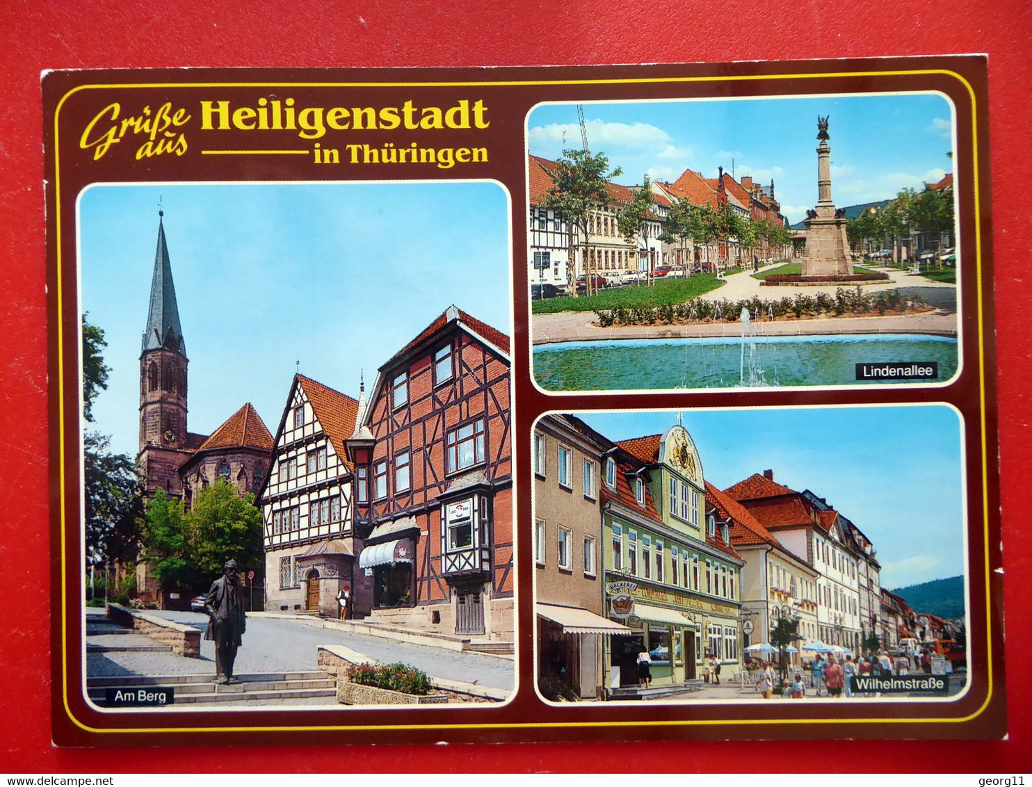 Heiligenstadt Heilbad - Lindenallee - Wilhelmstraße - Am Berg - Eichsfeld - Thüringen - Heiligenstadt