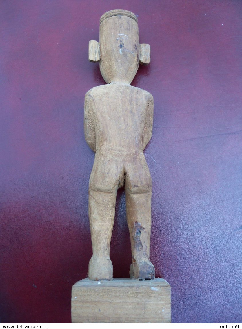 Ancienne Statue En Bois A Identifier. - Bois