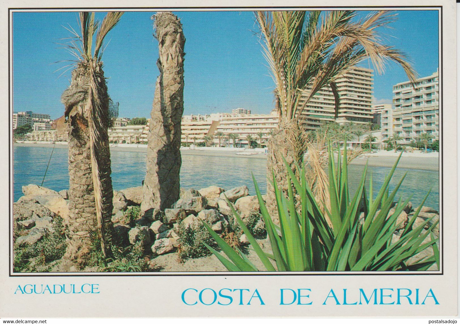 (F59) AGUADULCE . ALMERIA. VISTA PARCIAL ... UNUSED - Almería