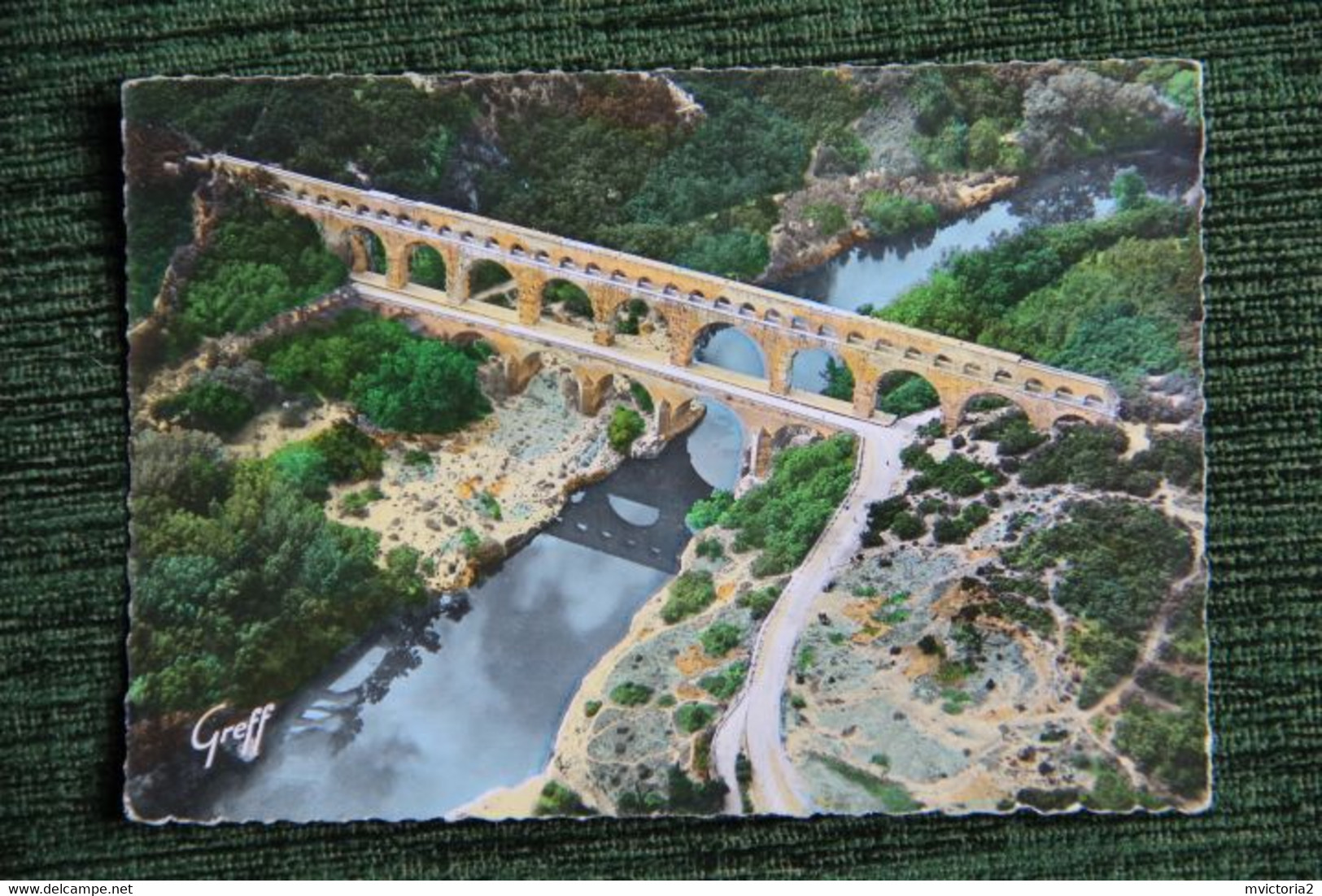 Le PONT DU GARD , Vue Aérienne. - Altri & Non Classificati