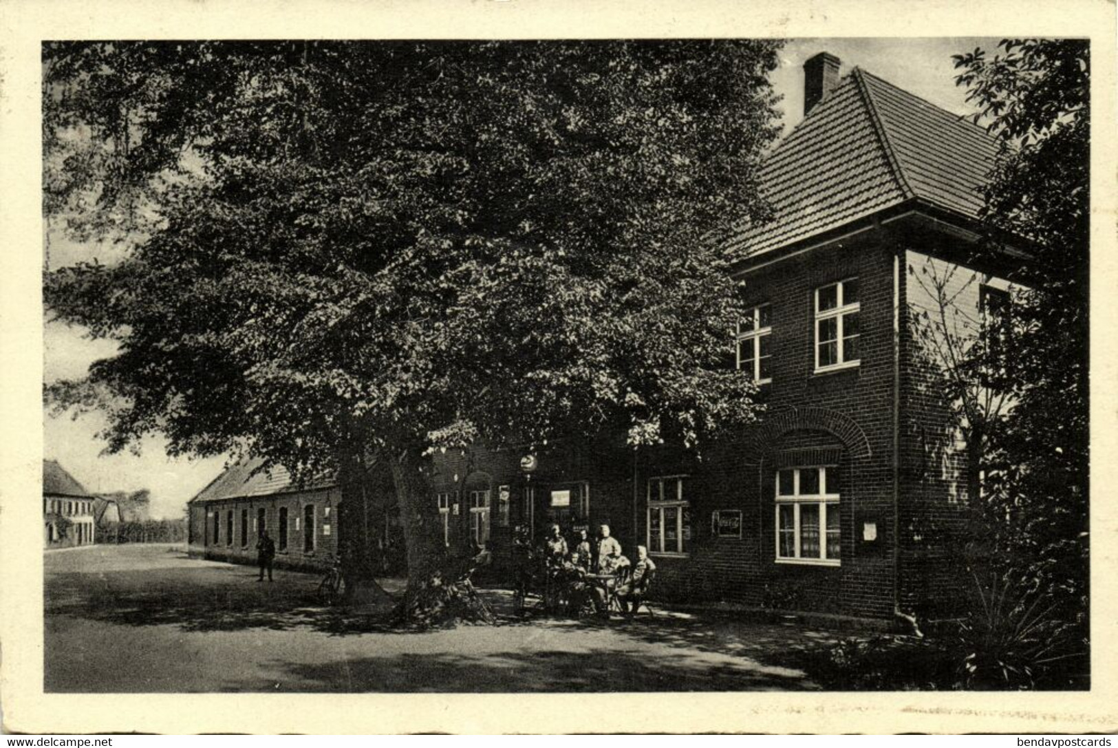 LÜLLINGEN, Geldern, Restaurant Math. Luyven (1930s) AK - Geldern