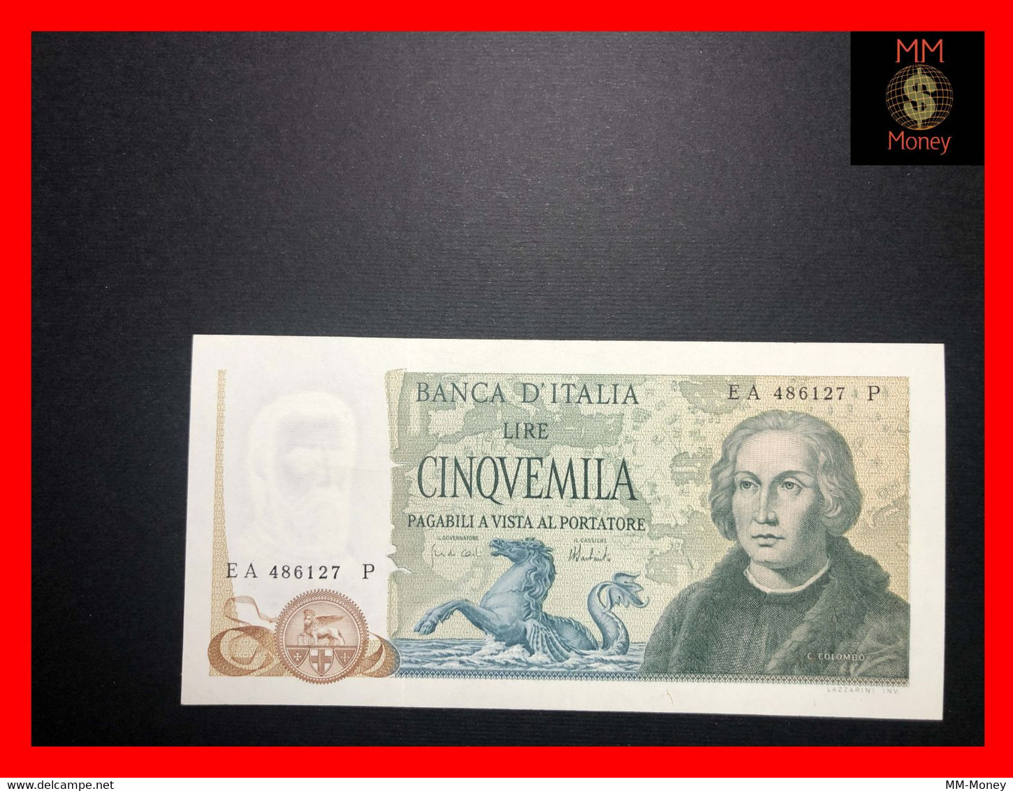 ITALY 5.000  5000 Lire   11.4.1973   P. 102     XF++      [MM-Money] - 5000 Lire