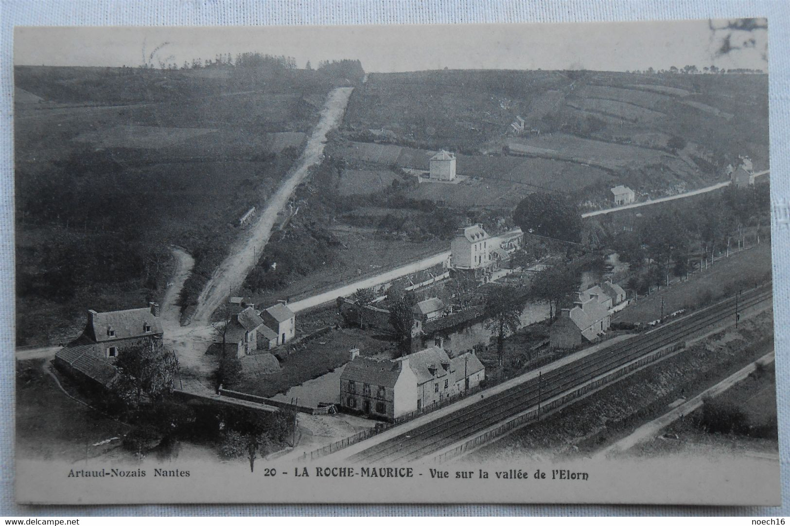 CPA La Roche-Maurice, Finistère - Vue Sur La Vallée De L'Elorn (29 France) - La Roche-Maurice