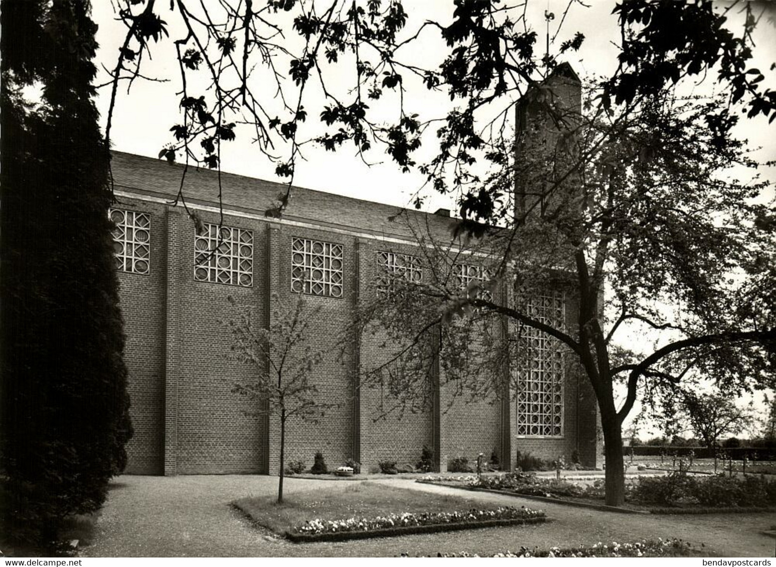 HAMB, Post Kapellen ü. Geldern, St. Bernardin, Immaculata Kirche (1960s) AK (1) - Geldern