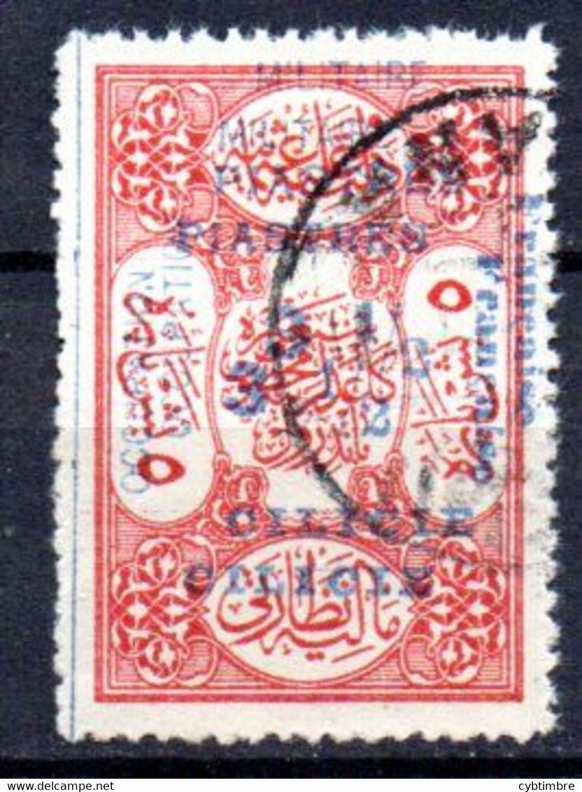 Cilicie: Yvert N° 79a; Variété Surcharge Double - Oblitérés