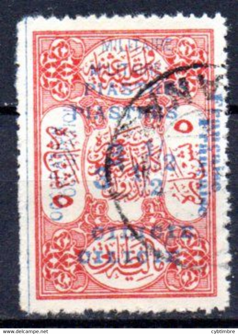 Cilicie: Yvert N° 79a; Variété Surcharge Double - Oblitérés