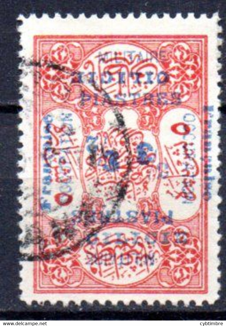 Cilicie: Yvert N° 79f; Variété Surcharge Double Dont Une Renversée - Used Stamps