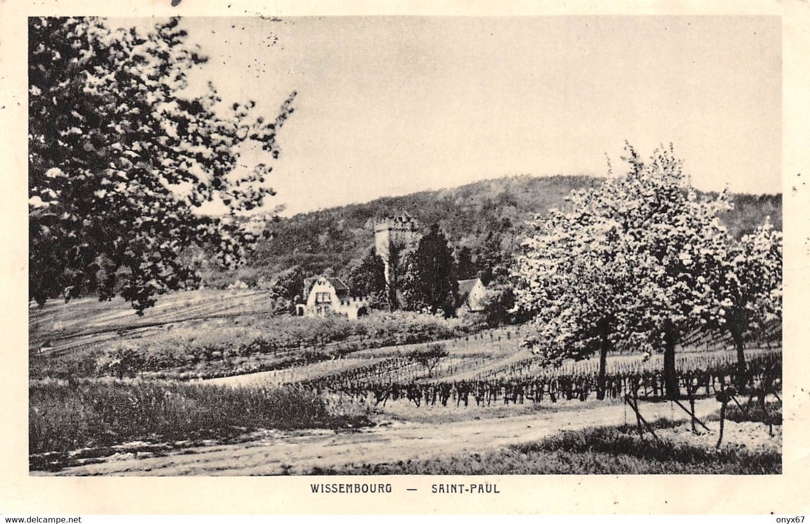 WEISSENBURG-WISSEMBOURG-67-Bas-Rhin-Schloss-Château Saint-Paul Près De Scheigen-Rechtenbach Deutschland Allemagne - Wissembourg