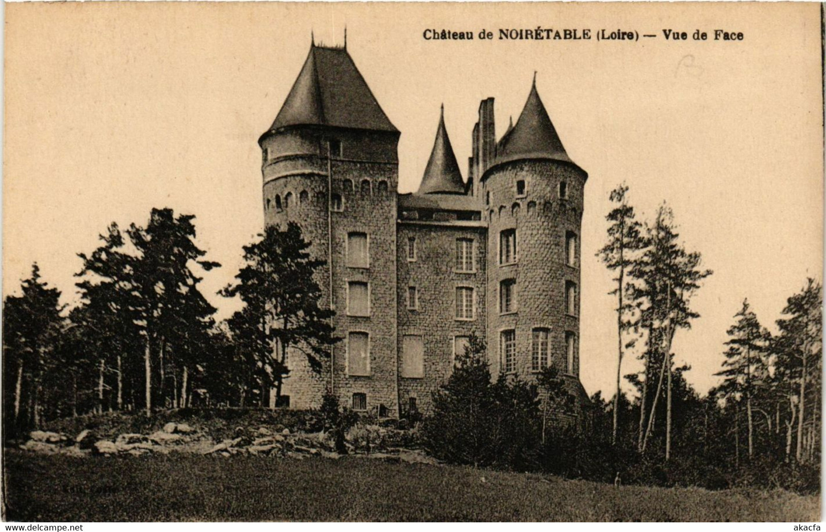 CPA AK NOIRETABLE - Chateau Vue De Face (578478) - Noiretable