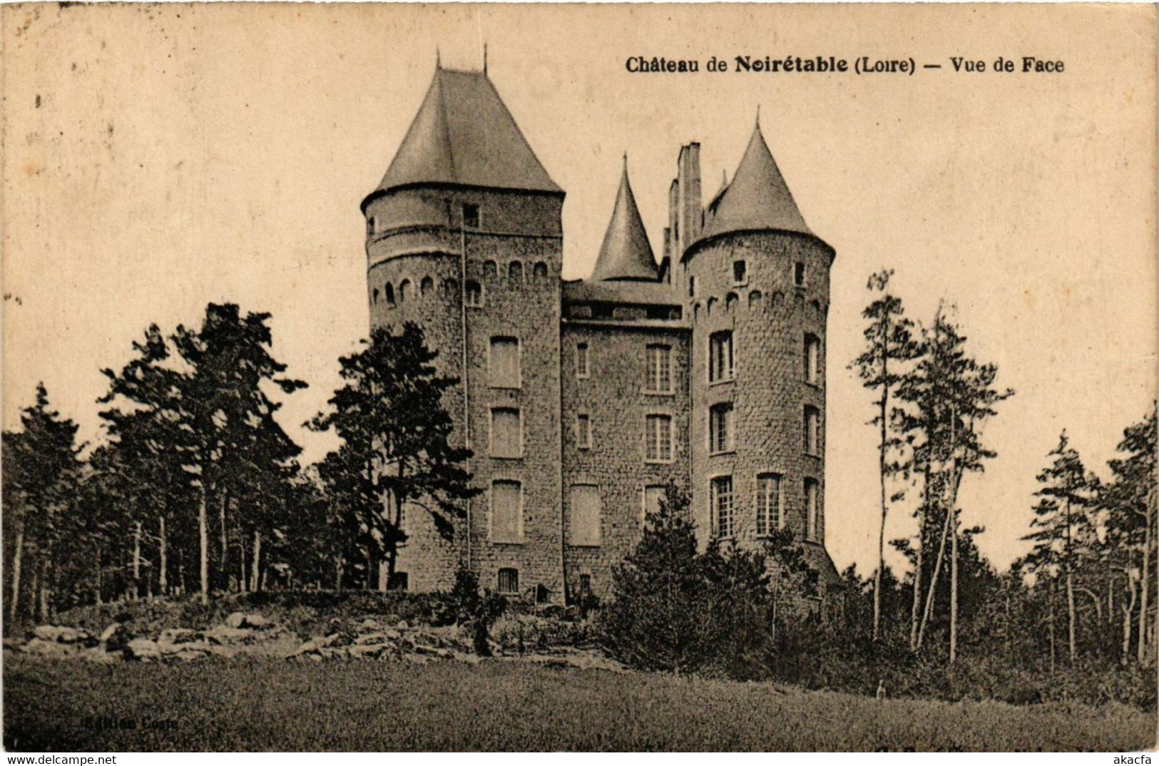 CPA AK NOIRETABLE - Chateau Vue De Face (578497) - Noiretable