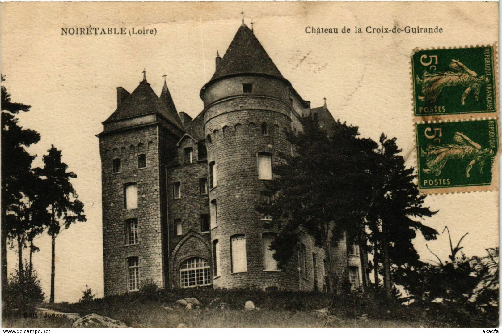 CPA AK NOIRETABLE - Chateau De La Corix De Guirande (578527) - Noiretable