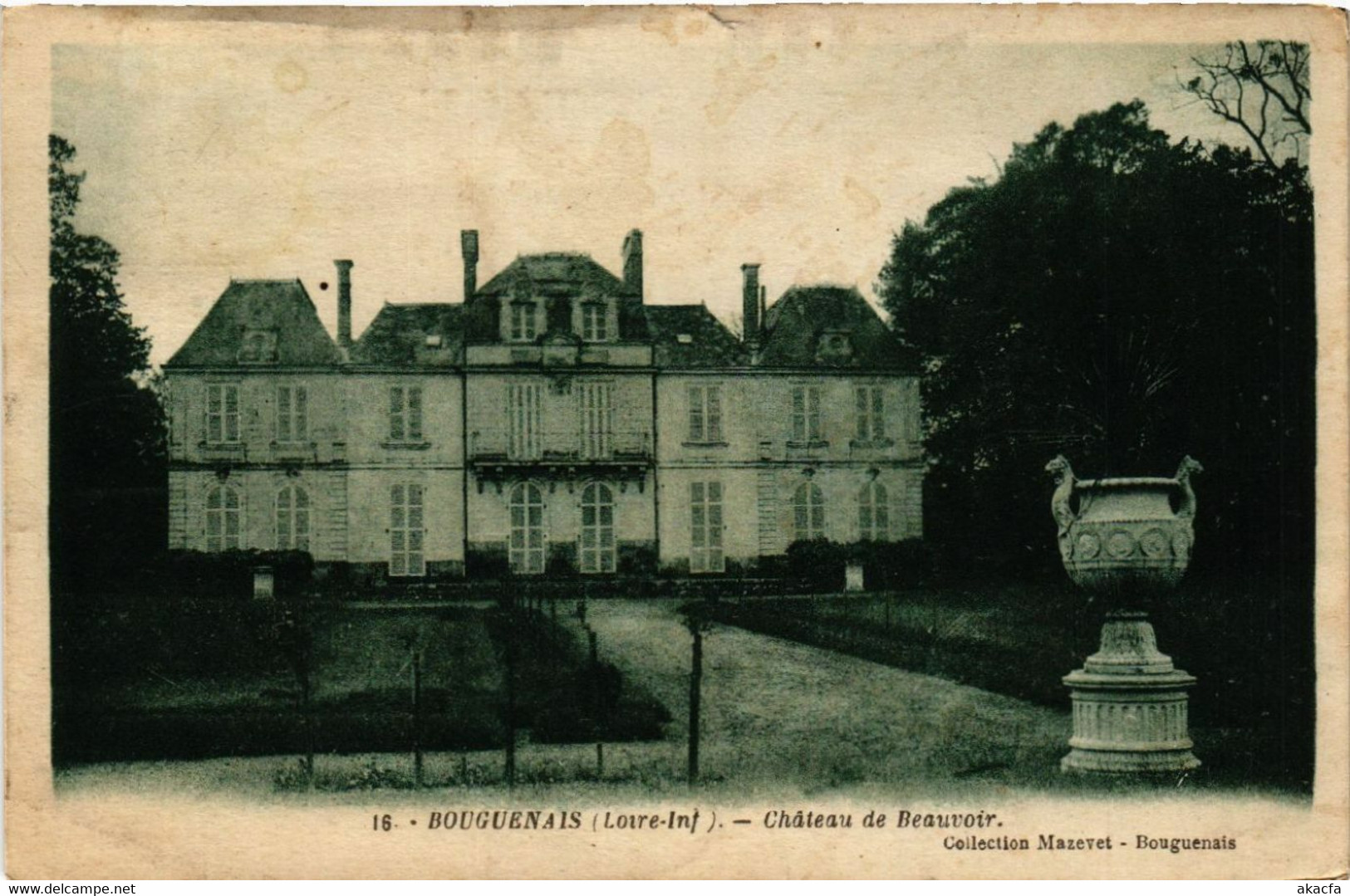 CPA AK Bouguenais - Chateau De Beauvoir (588063) - Bouguenais