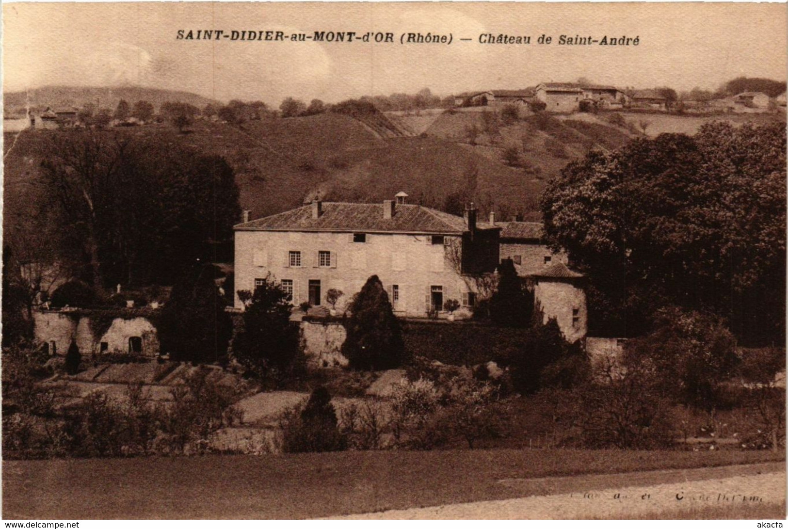 CPA AK St-DIDIER-au-MONT-d'OR - Chateau De St-Andre (573330) - Saint-André-la-Côte