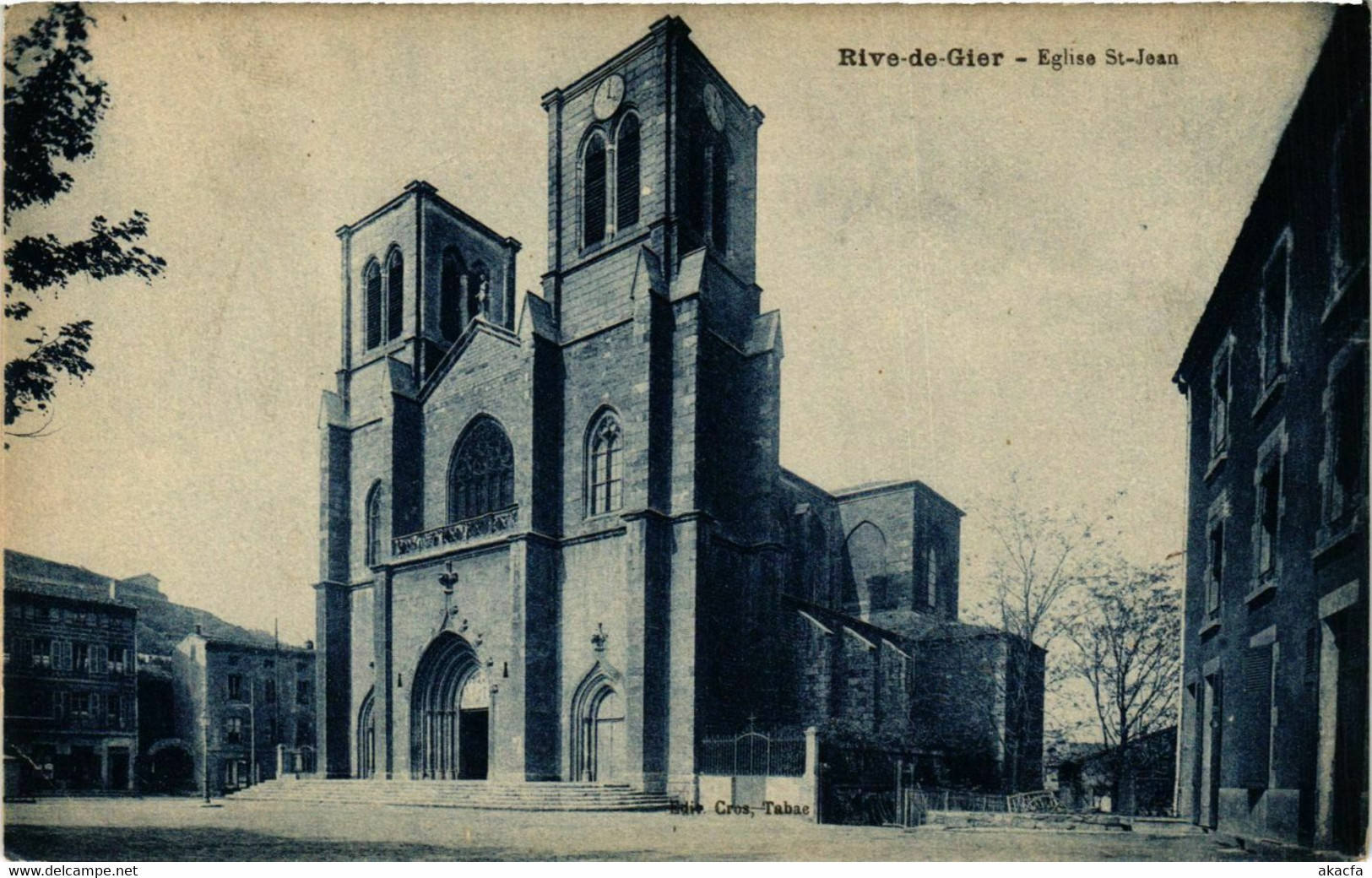 CPA AK RIVE-de-GIER - Église St-JEAN (578663) - Riorges