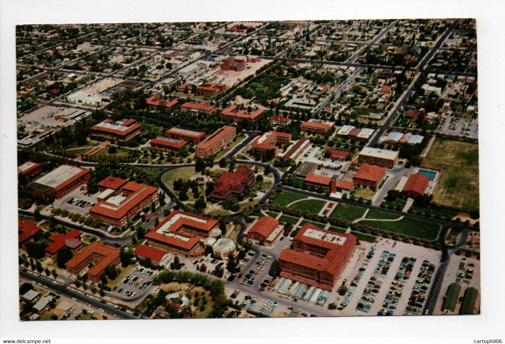 - CPSM TUCSON (USA / Arizona) - AERIAL VIEW 1967 - - Tucson