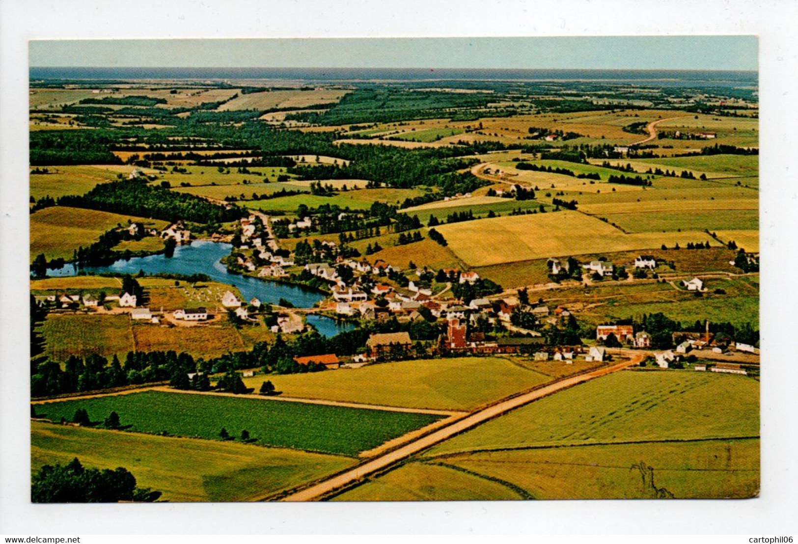 - CPSM Prince Edward Island (Canada) - Aerial View Of Hunter River - - Other & Unclassified