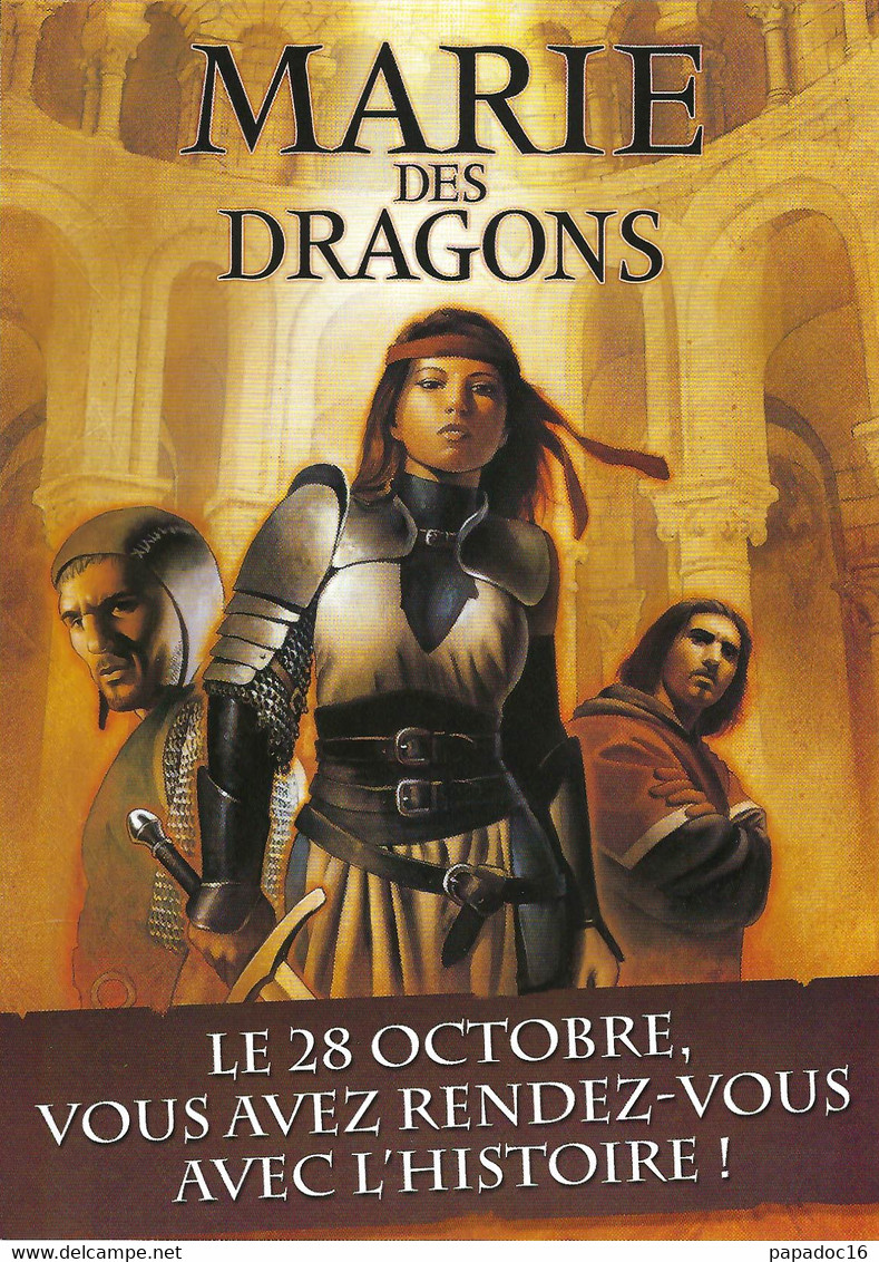 BD - Extrait - Marie Des Dragons - Tome 1 : Armance -éd.  Soleil 2009 - Scénario : Ange, Ill. Démarez - Persboek