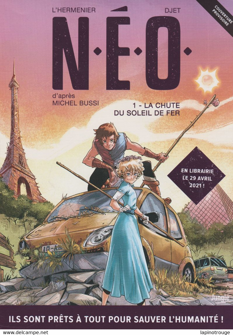 Dossier De Presse N.E.O. DJET L'HERMENIER Jungle 2021 (Michel Bussi) - Press Books