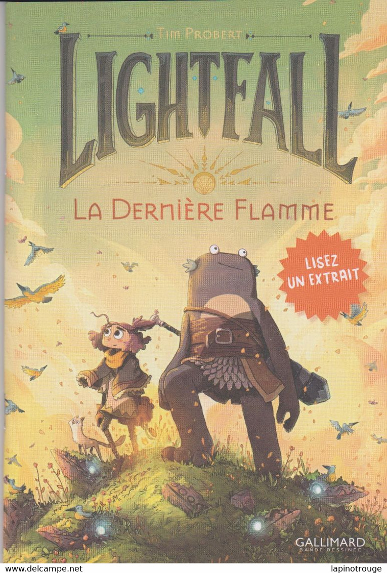 Dossier De Presse Lightfall PROBERT Tim Gallimard 2021 - Presseunterlagen