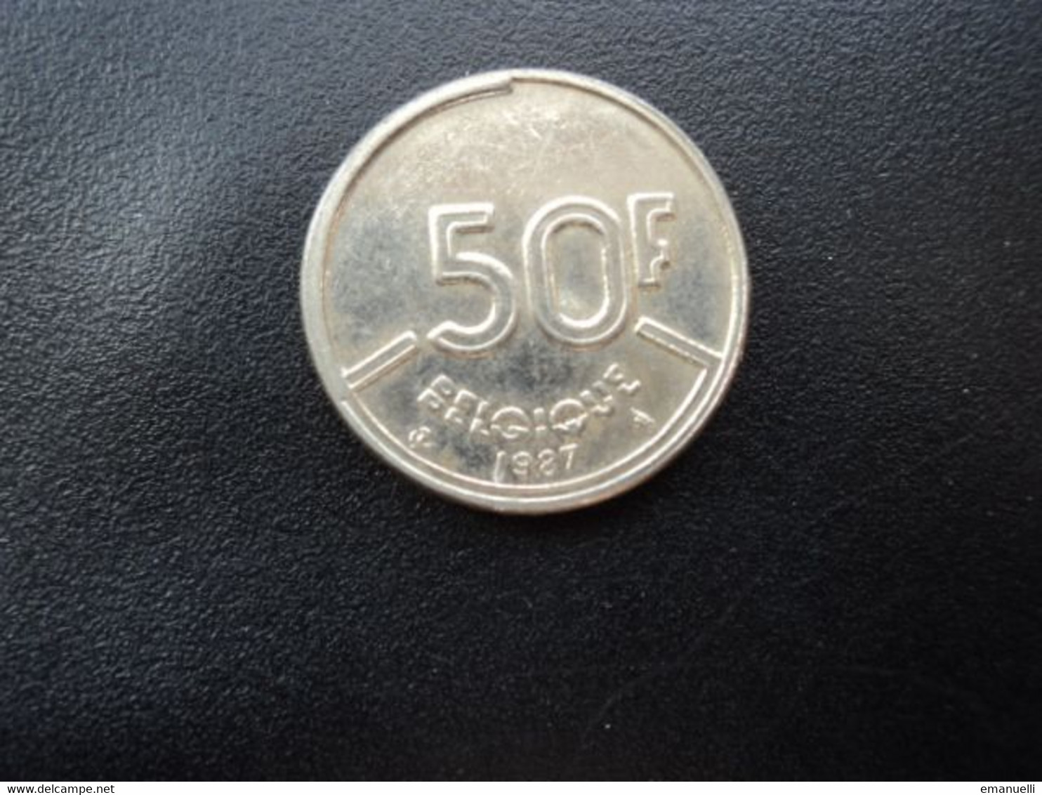 BELGIQUE : 50 FRANCS  1987  KM 168   SUP - 50 Frank