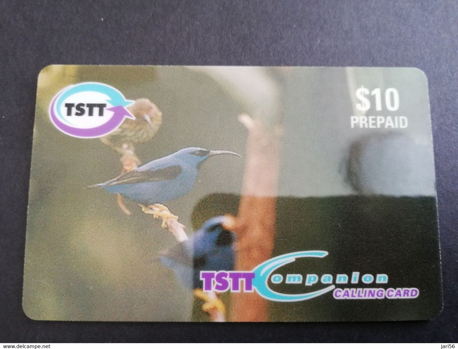 TRINIDAD & TOBAGO    $10,-  NO T&T-P 02   TSTT   ASA WRIGHT BIRD         ** 5347** - Trinité & Tobago