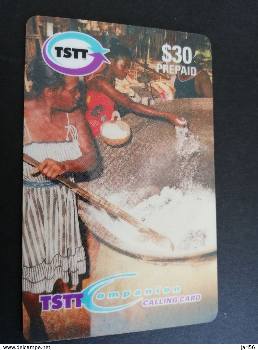 TRINIDAD & TOBAGO    $30,-  NO T&T-P 03   TSTT   FESTIVE COOK UP         ** 5348** - Trinité & Tobago