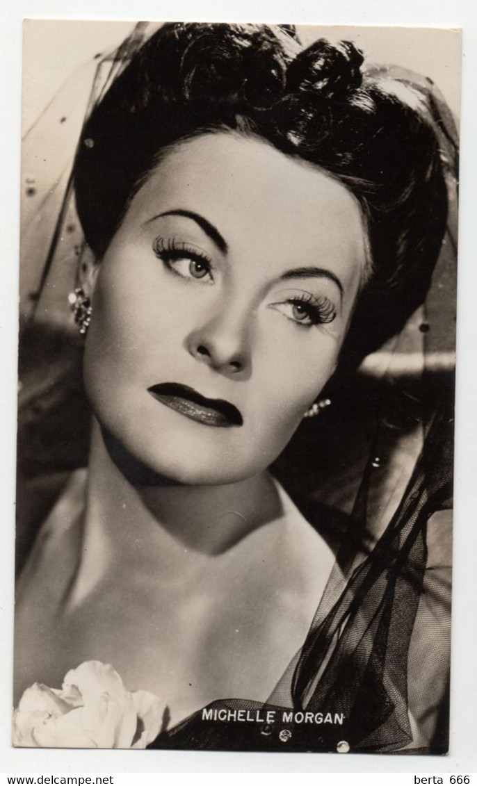 Michèle Morgan Actress Original Real Photo - Famous People