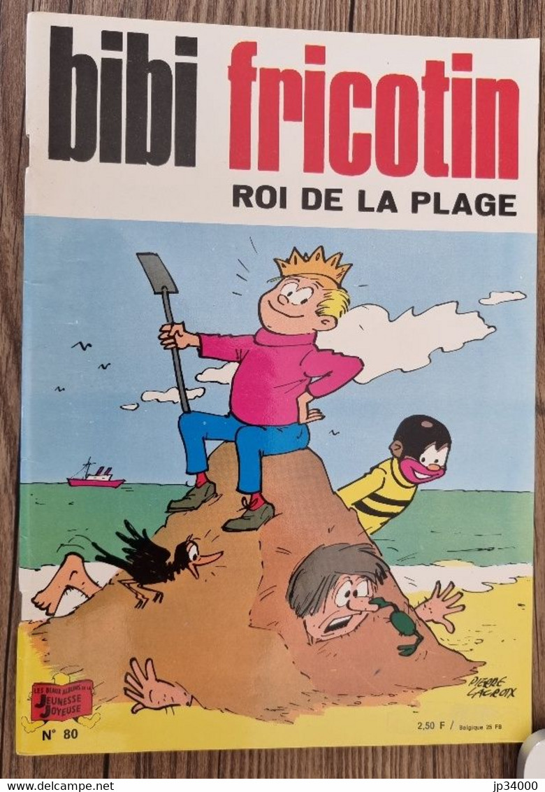 BIBI FRICOTIN Roi De La Plage N° 80 (1974) Tres Bon état - Bibi Fricotin