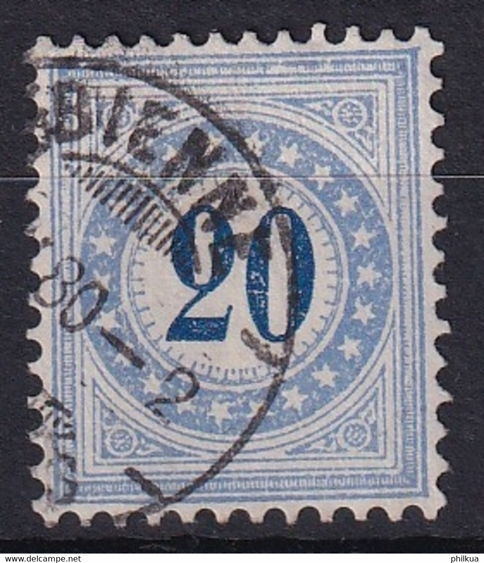 Portomarken 6IIN / Michel 6IIN Sauber Gestempelt, Biel/Bienne - Postage Due