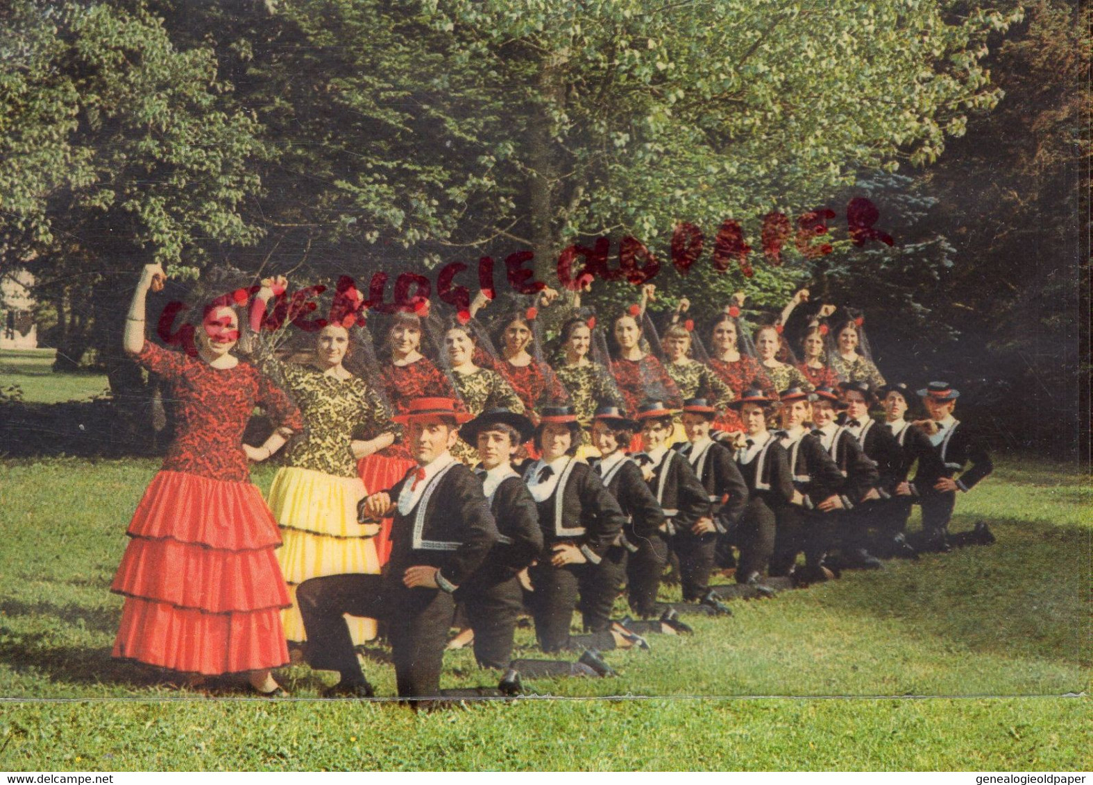 86- VOUILLE LA BATAILLE- DANSEUSES ET DANSEURS DU GROUPE FOLKLORIQUE - LES CATALANS- VIENNE - Vouille