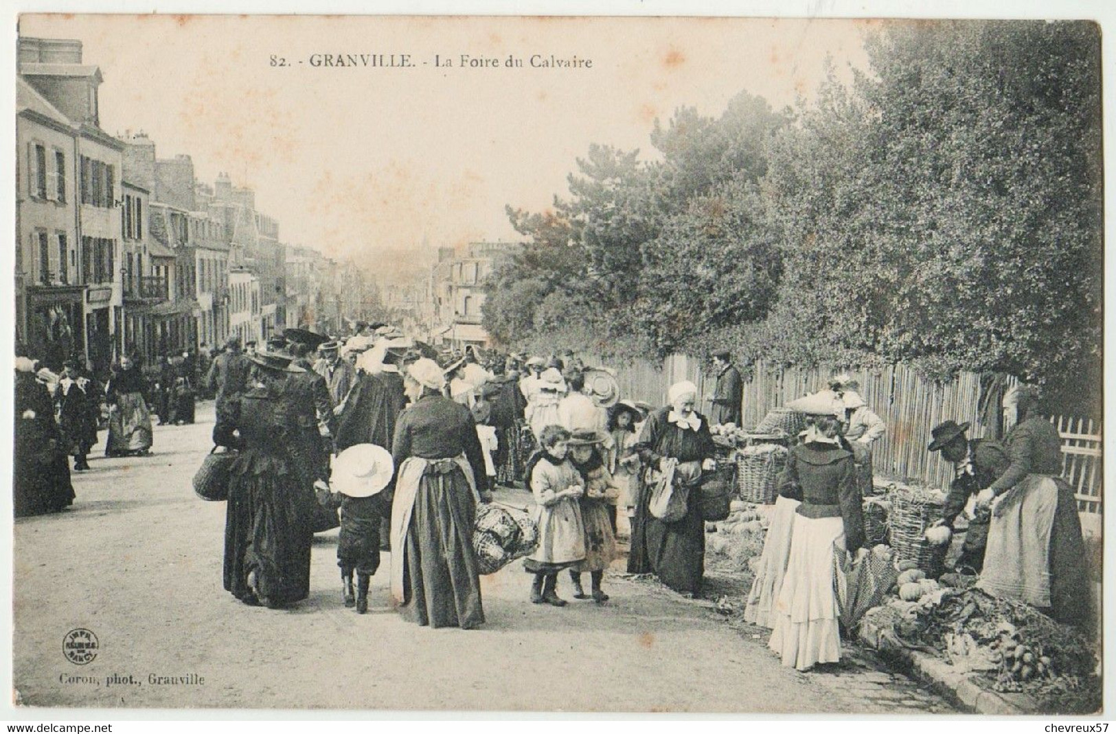 82. - GRANVILLE. - La Foire Du Calvaire - Granville