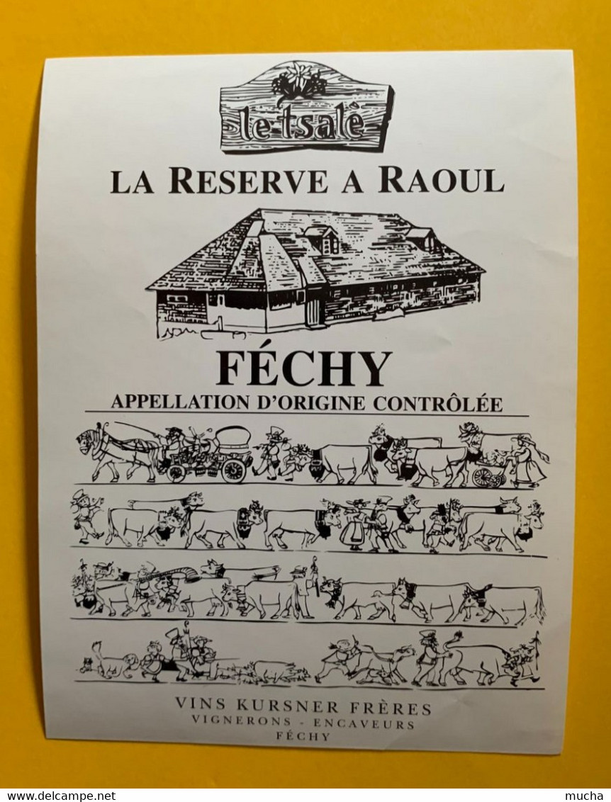 19274 - Le Tsalé La Réserve à Raoul Poya Féchy Kursner - Vaches