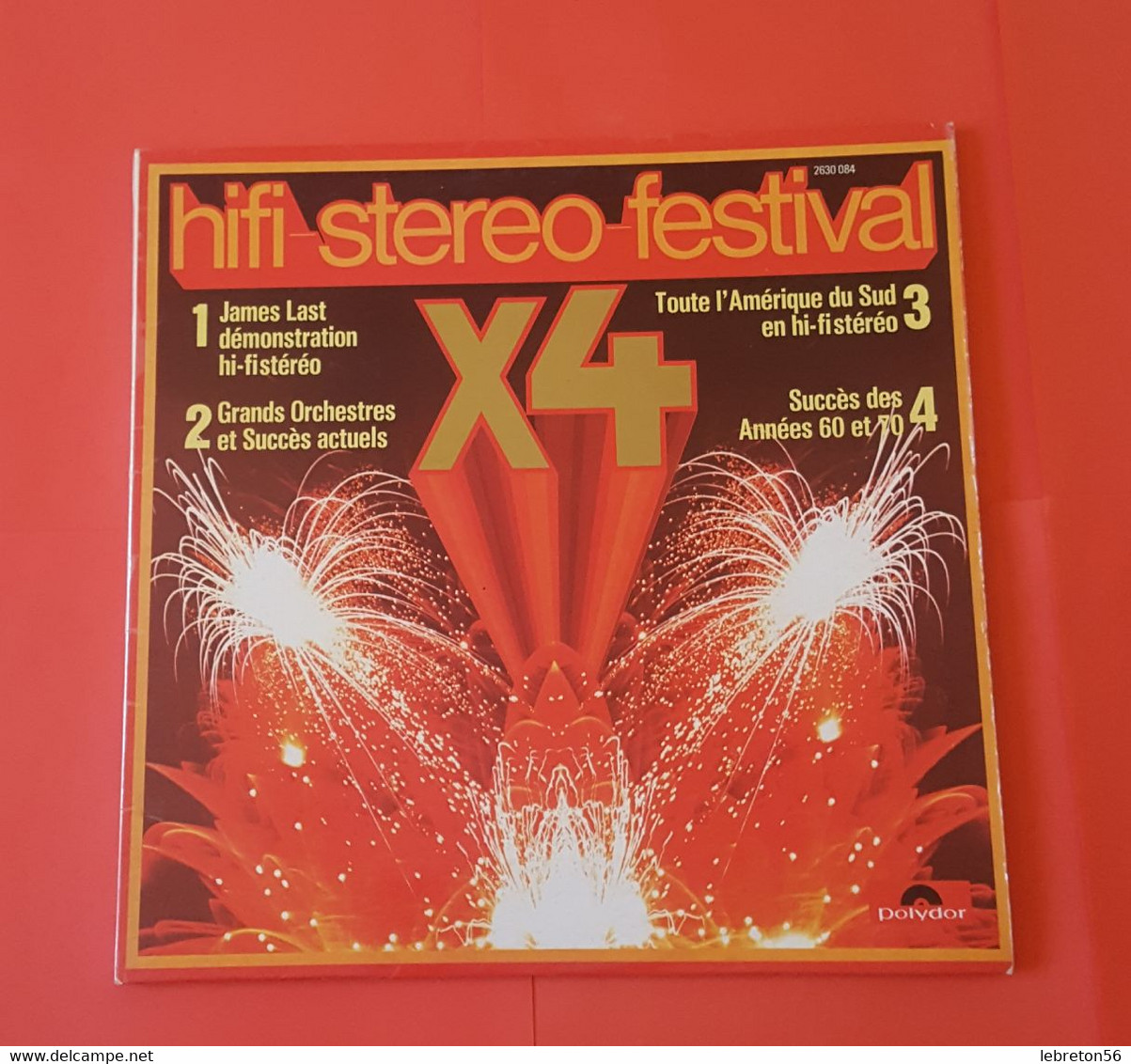 HIFI STEREO FESTIVAL  X 4-- 2 Disques 33T - " James Last Démonstration "  22 Titres  X 3 Scans - Collector's Editions