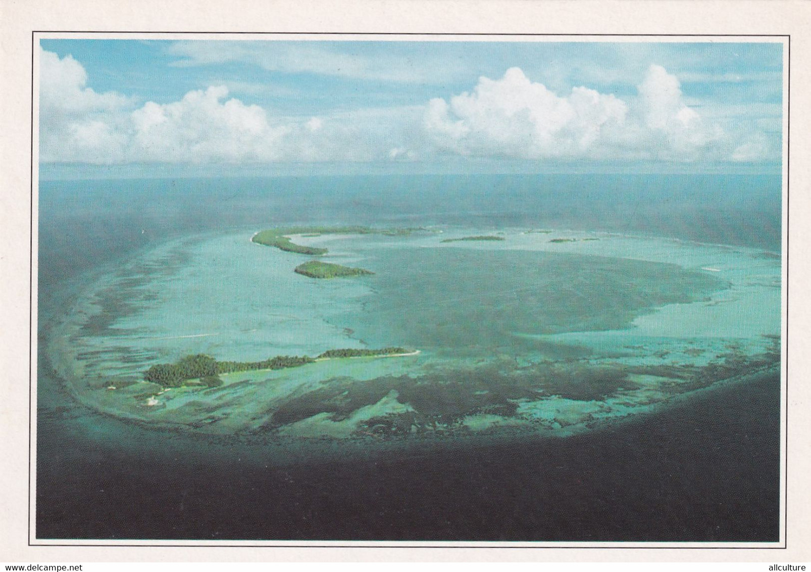 A4424- Couronne De L'atoll De Daros Vu D'avion, Crown Of Daros Atoll Seen From An Airplane Seychelles - Seychelles