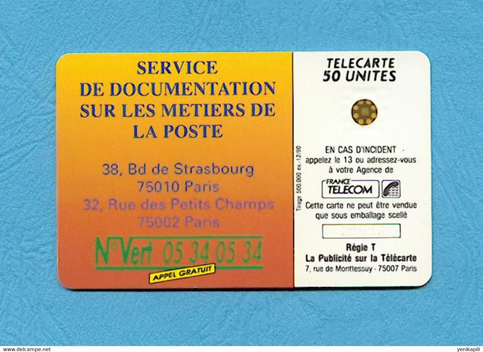 ( 5369 ) - LA POSTE Ile-de-France - ( F136B ) - SC5an - 5 N° Impacts - *** TTBE *** - Voir Scan - - Varietà