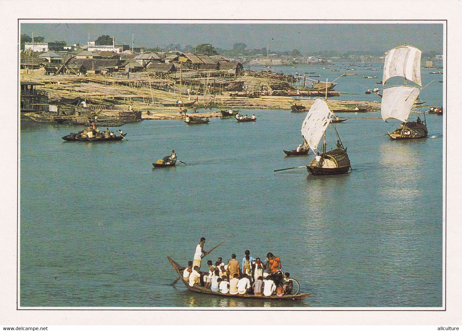 A4472-Le Gange Et La Brahmaputra A Dacca, The Ganges And The Brahmaputra At Dacca Bangladesh - Bangladesch