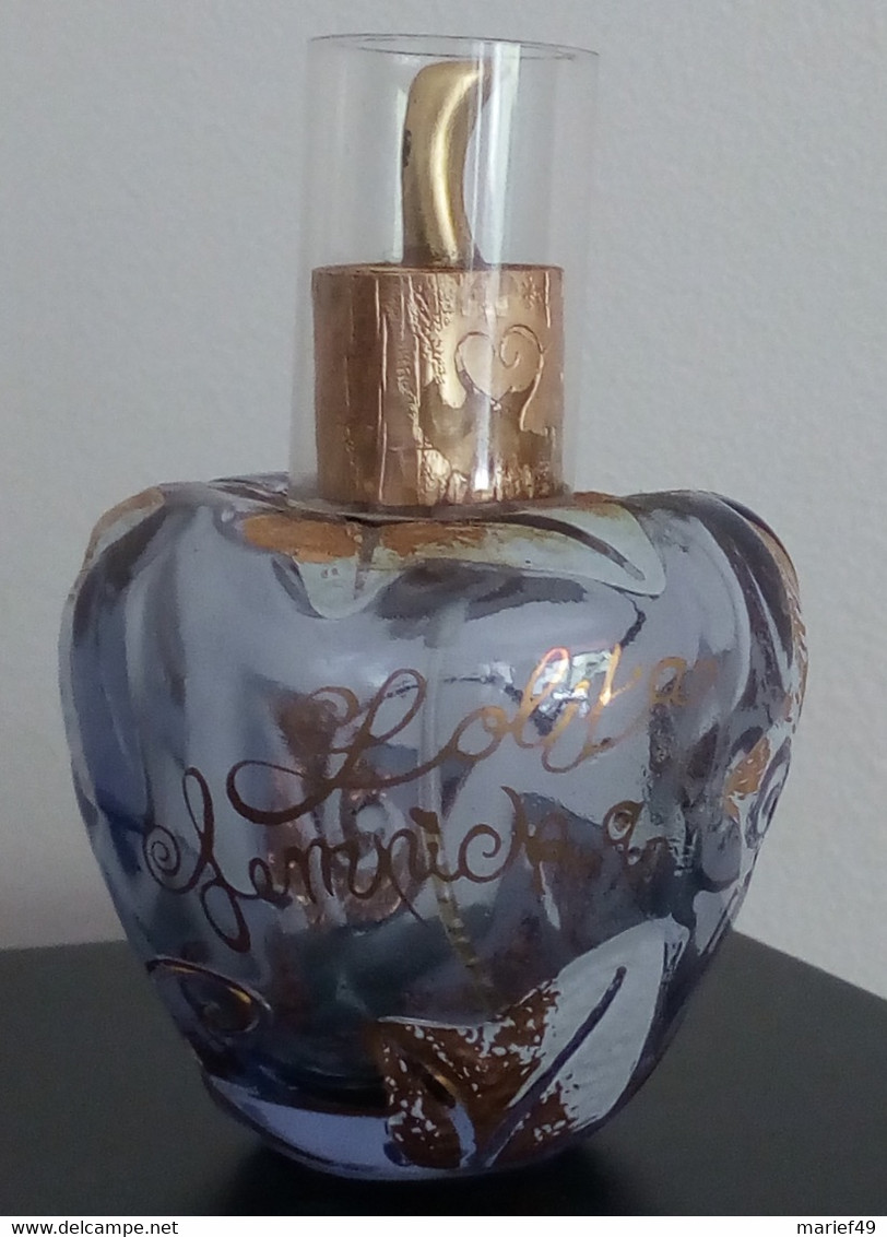 FLACON LOLITA LEMPICKA 50 ML AVEC BOITE D'ORIGINE COMPLÈTE,  SUPERBE, VIDE POUR COLLECTIONNEURS - Flakons (leer)