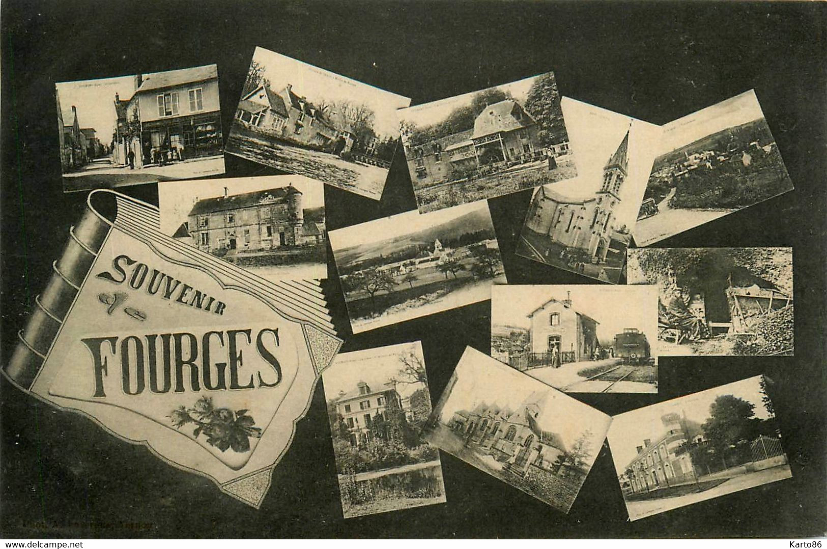 Fourges * Souvenir De La Commune * Multivues - Fourges