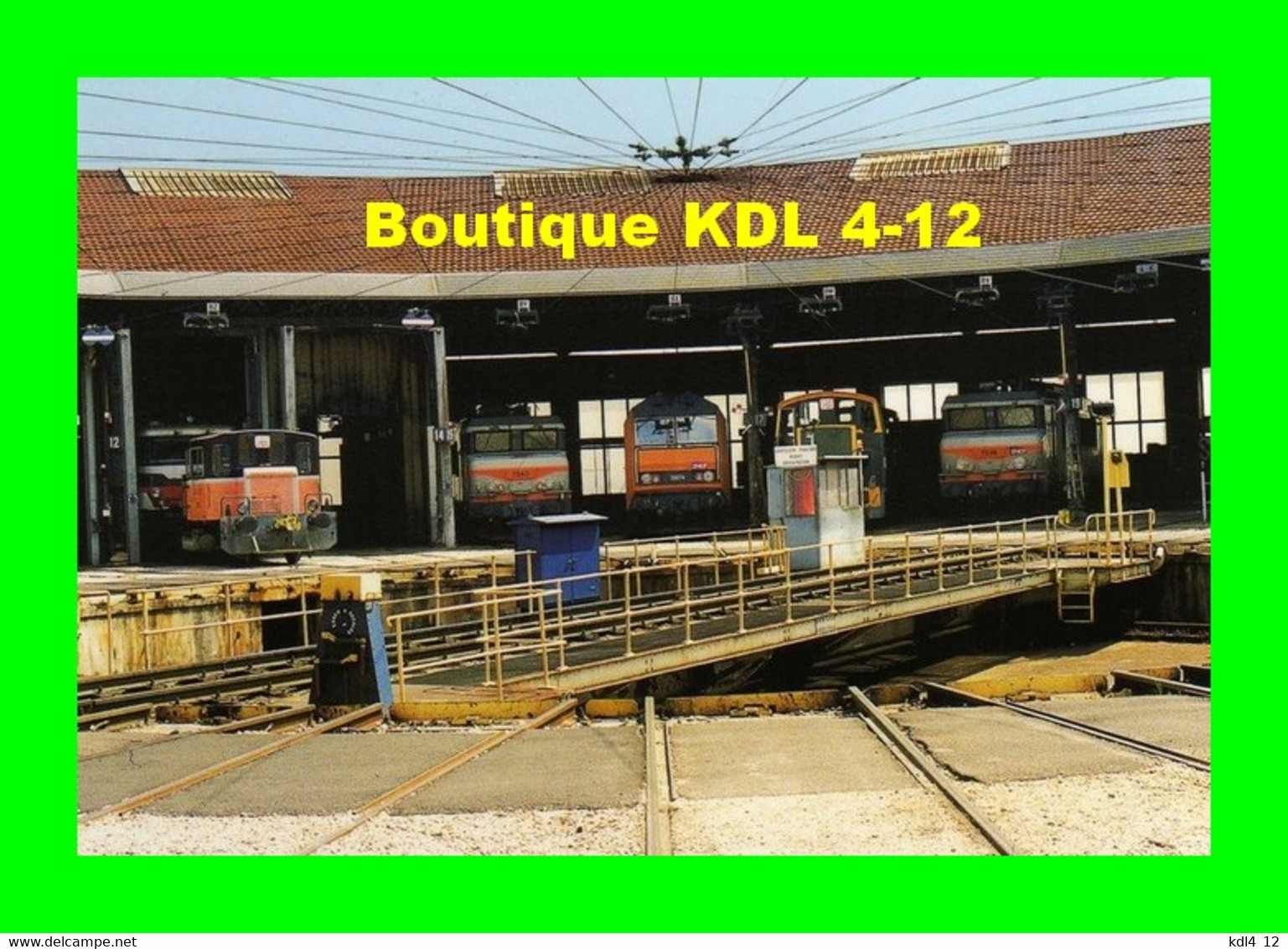 RU 0779 - Locos Et Locotracteurs Au Dépôt - DIJON PERIGNY - Côte D'Or - SNCF - Dijon