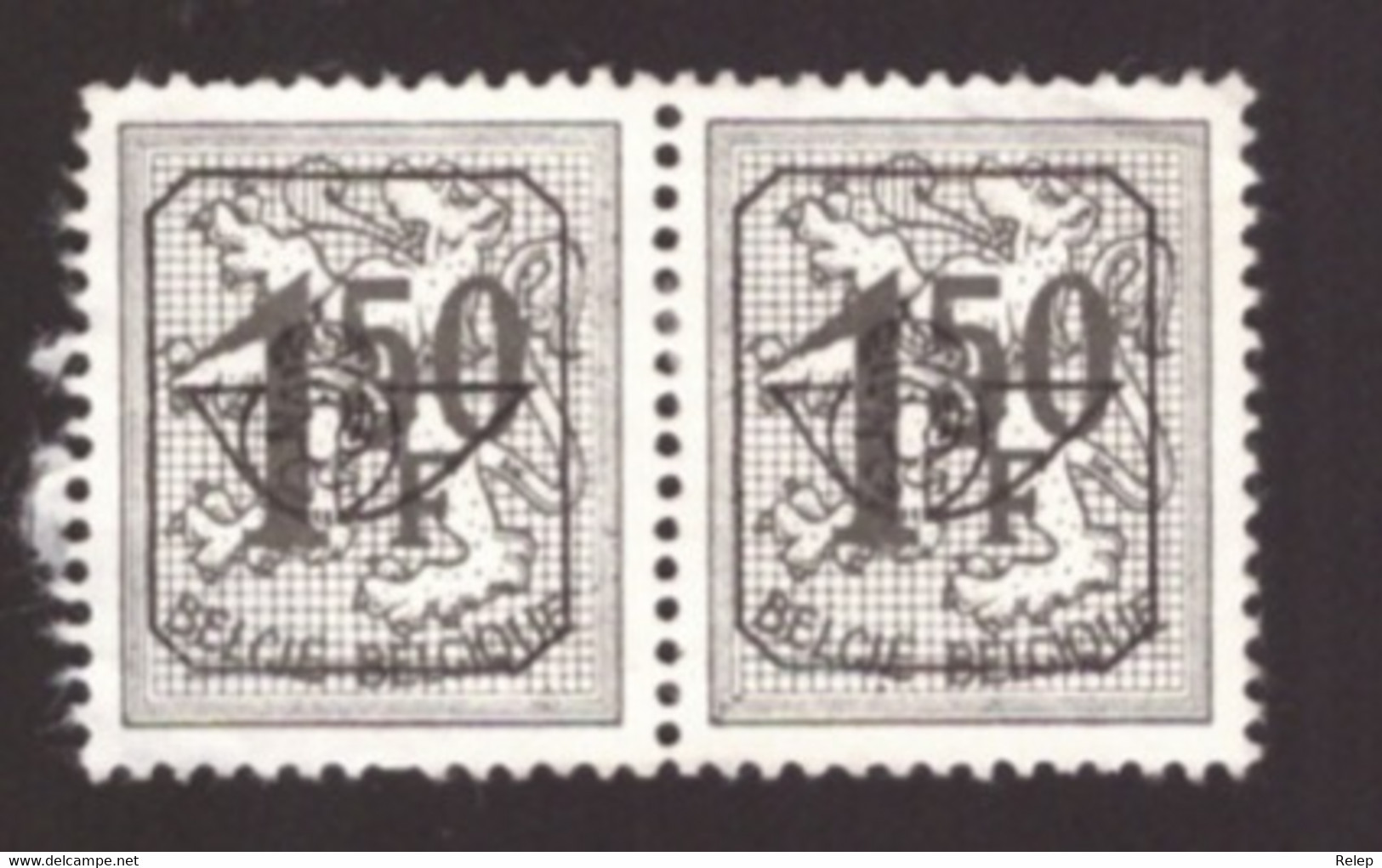 Belgique 1967-75 COB PO791  Surcharge Chiffre Sur Lion Heraldique ( 2 Xs 1,50F)  - Neuf - - 1951-1975 Heraldic Lion