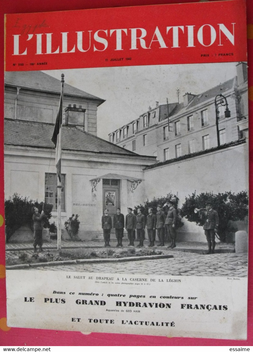 20 revues l'Illustration de 1942. guerre bombardement russie prisonniers front de l'est sébastopal légion LVF dieppe