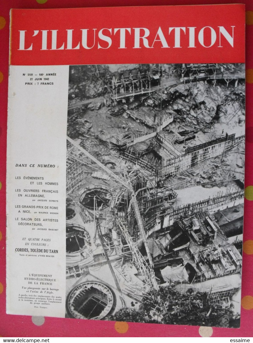 20 revues l'Illustration de 1942. guerre bombardement russie prisonniers front de l'est sébastopal légion LVF dieppe