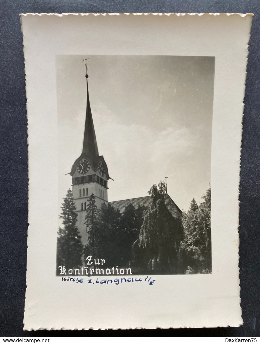 Langnau Im Emmental/ Kirche/ Fotokarte - Langnau Im Emmental